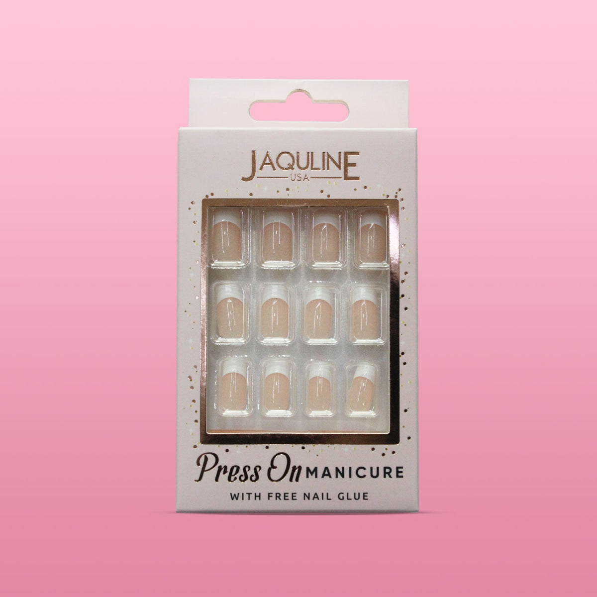 Jaquline USA Press On Manicure WSS10721734(12)