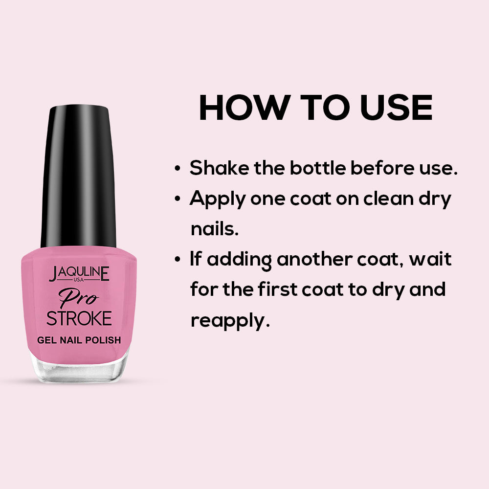 Jaquline USA Pro Stroke Gel Nail Polish Swipe Right 23 (15 ml)