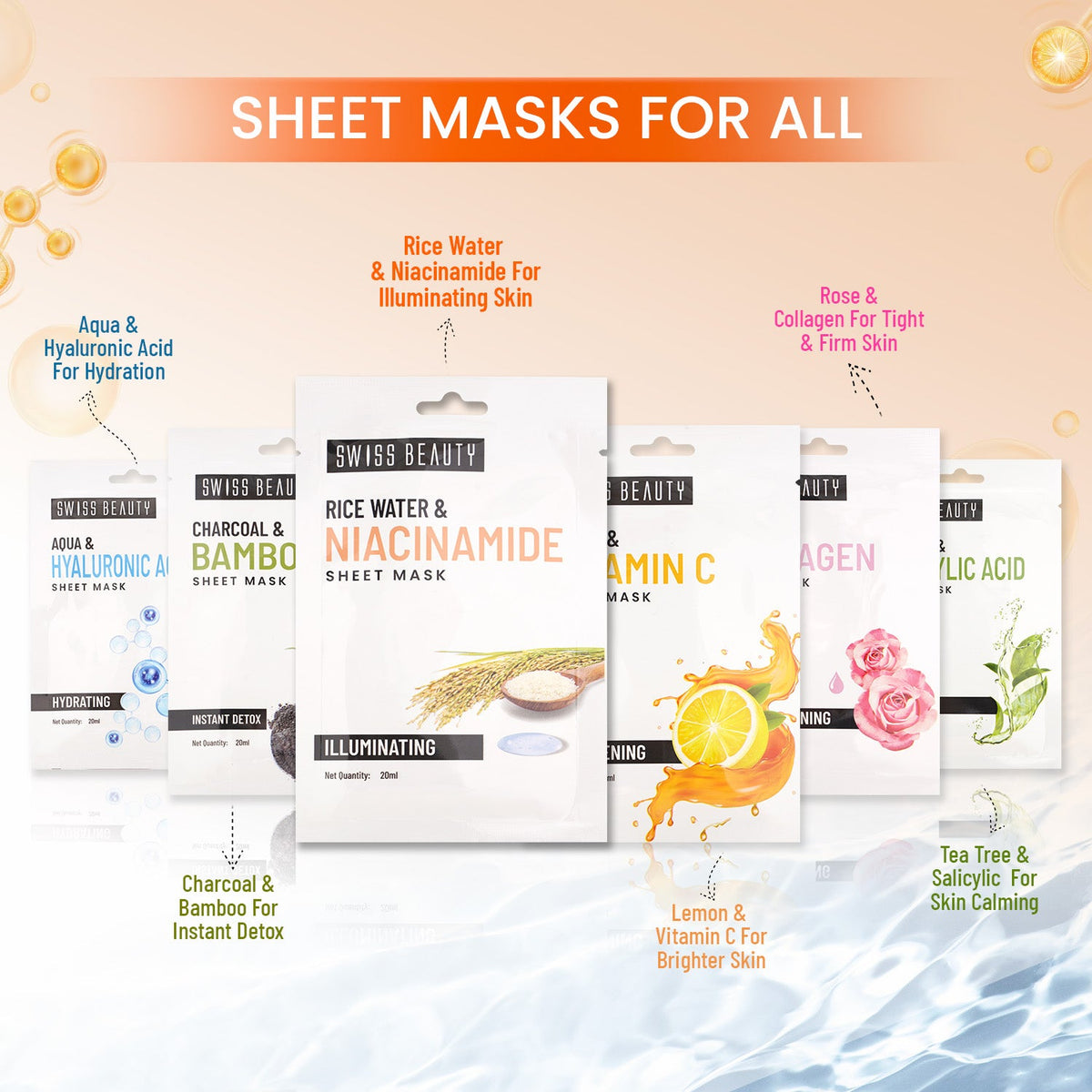 Rice Water & Niacinamide Sheet Mask