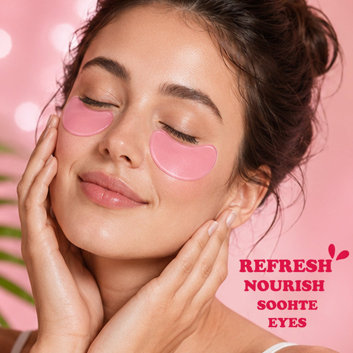 Jaquline USA Watermelon + Retinol Hydrogel Eye Mask - 2 N