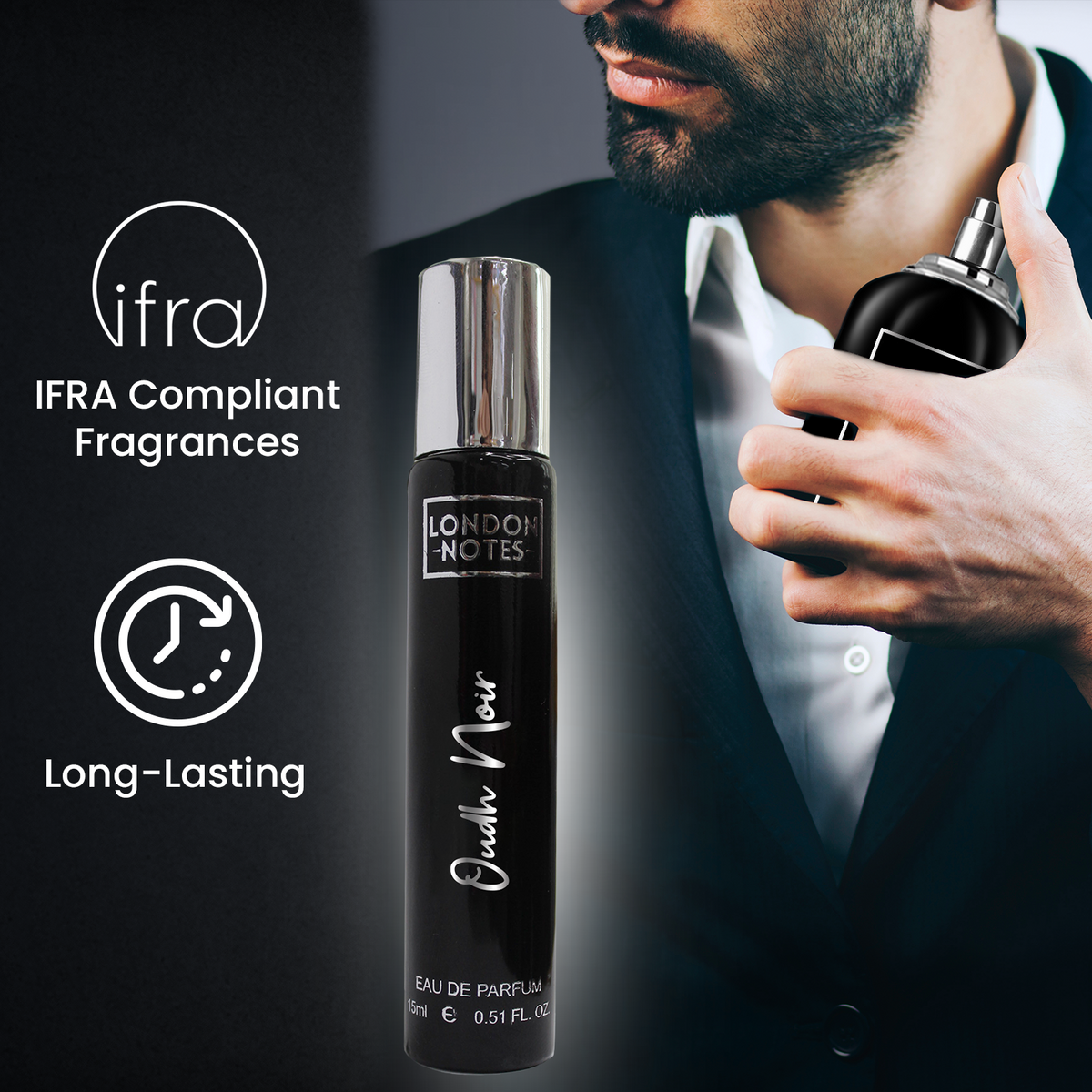 London Notes Fine Fragrance 15ml Oudh Noir
