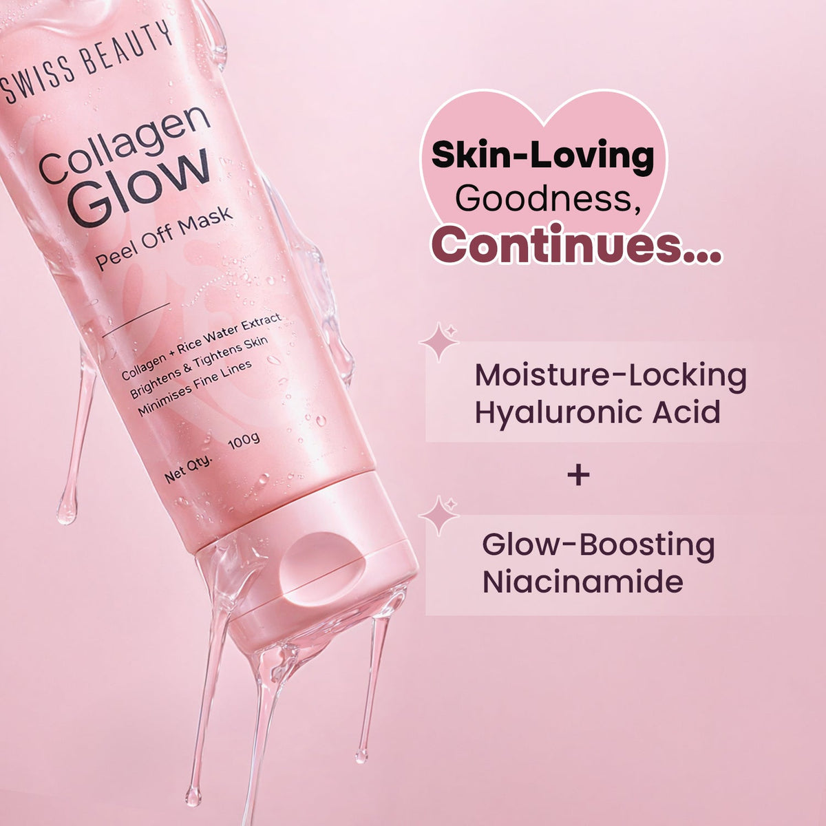 Care Collagen Glow Peel Off Mask