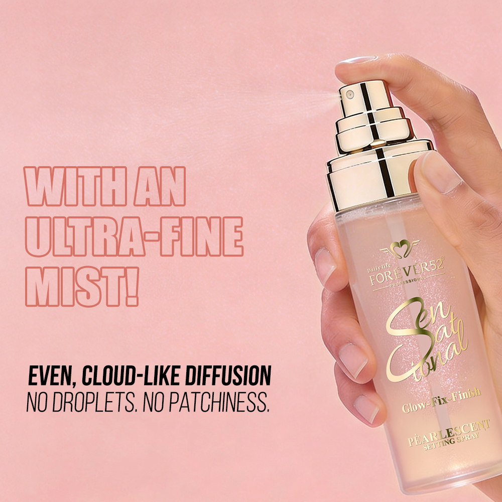 Sensational Glow Fix Finish Pearlescent Setting Spray