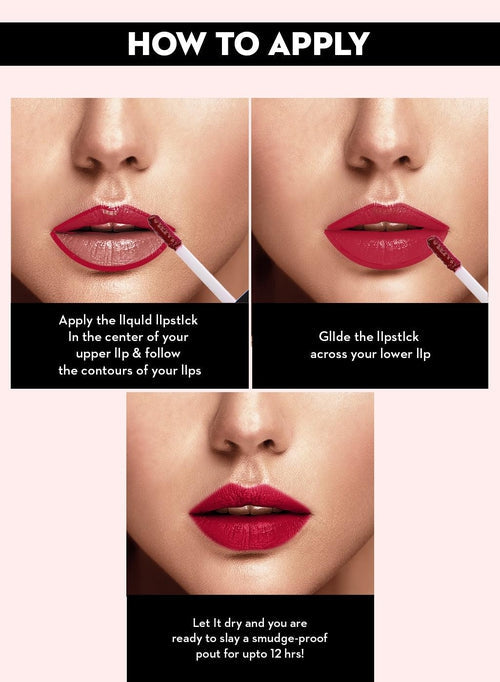 Smudge Me Not Liquid Mini Lipstick - 21 Aubergine Queen (Blackened Burgundy) (TOI)