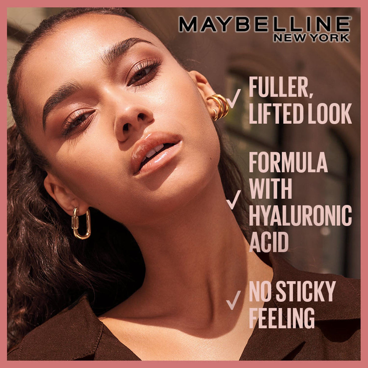 Maybelline New York Lifter Gloss, Hydrating Lip Gloss, Bubblegum, 5.4 ml