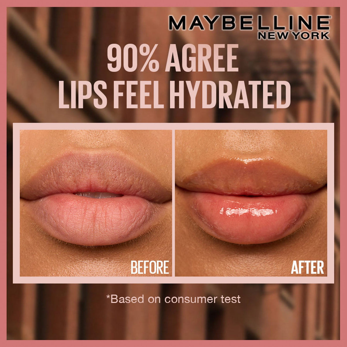 Maybelline New York Lifter Gloss, Hydrating Lip Gloss, Bubblegum, 5.4 ml