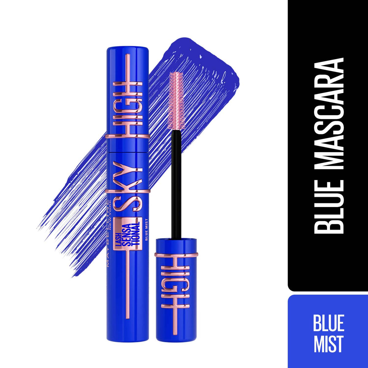 Maybelline New York Sky High Easy Wash Mascara, Blue Mist, 7.2 ml