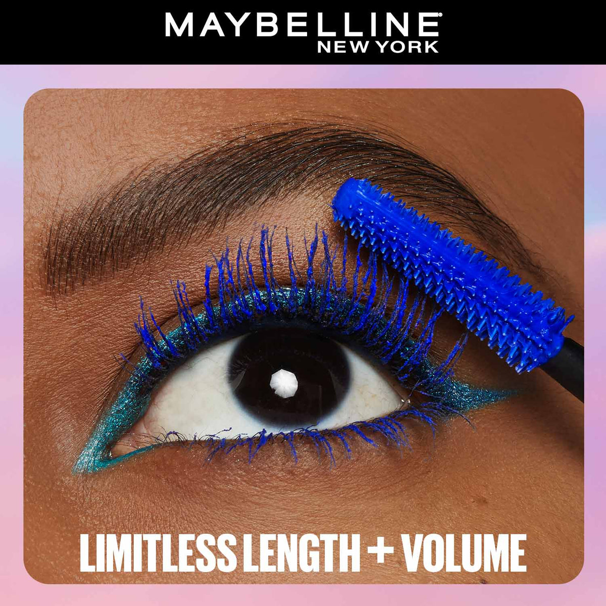 Maybelline New York Sky High Easy Wash Mascara, Blue Mist, 7.2 ml