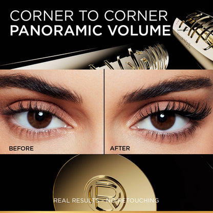 L'Oreal Paris Voluminous Panorama Waterproof Mascara Volumizing, Clump Free, Smudge free, 9.4 ml
