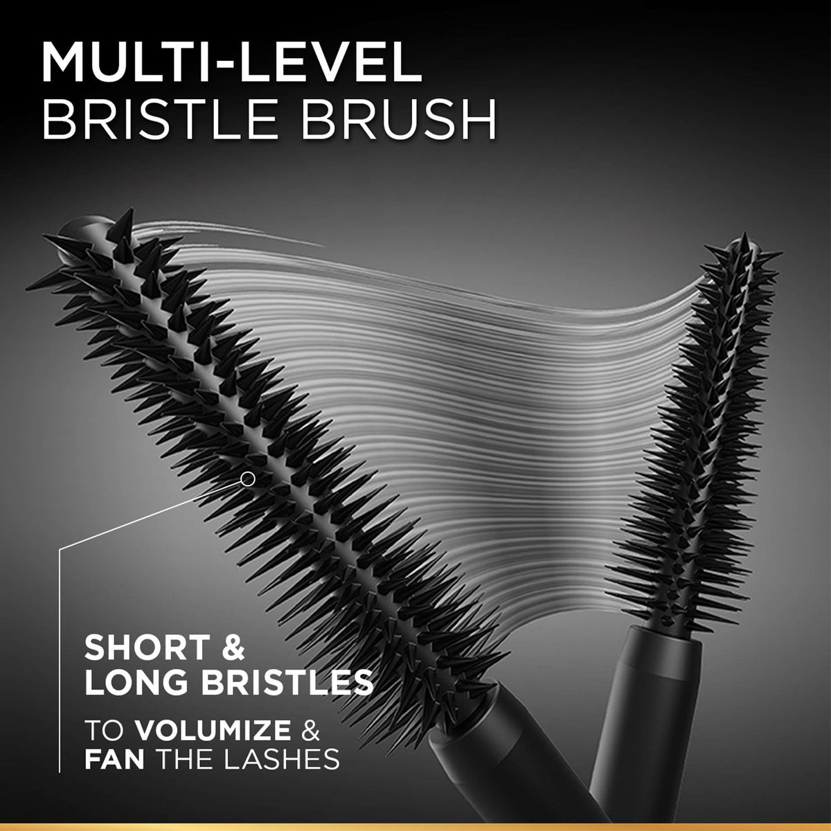 L'Oreal Paris Voluminous Panorama Waterproof Mascara Volumizing, Clump Free, Smudge free, 9.4 ml