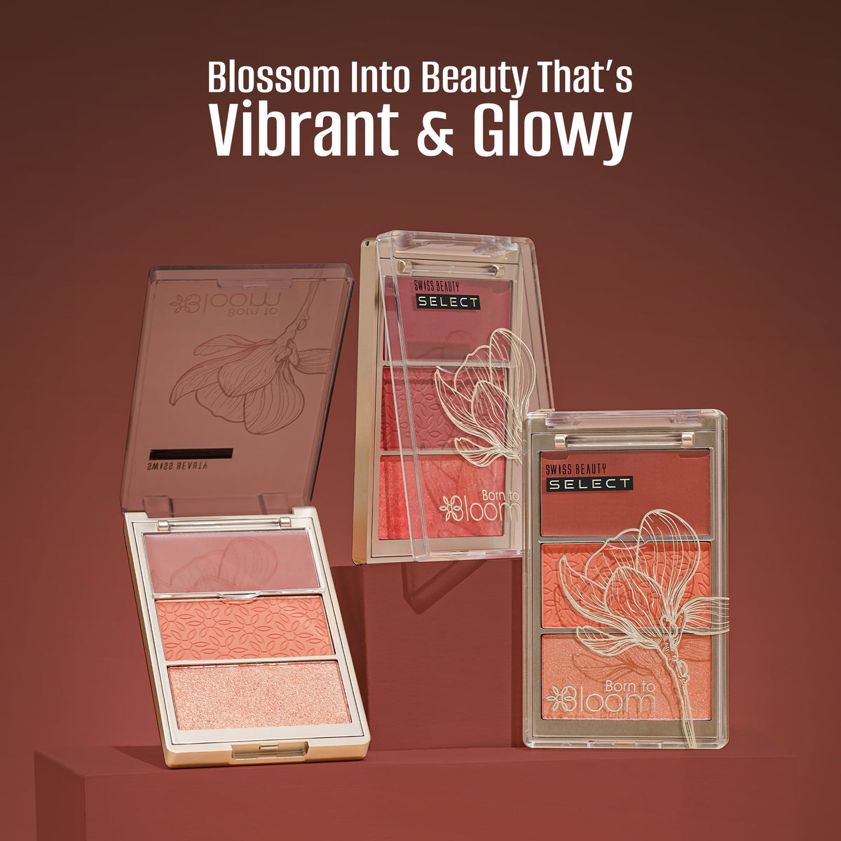 Select Born To Bloom Blush + Highlighter