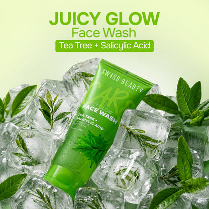 Care Juicy Glow Face Wash  Tea Tree + Salicylic Acid