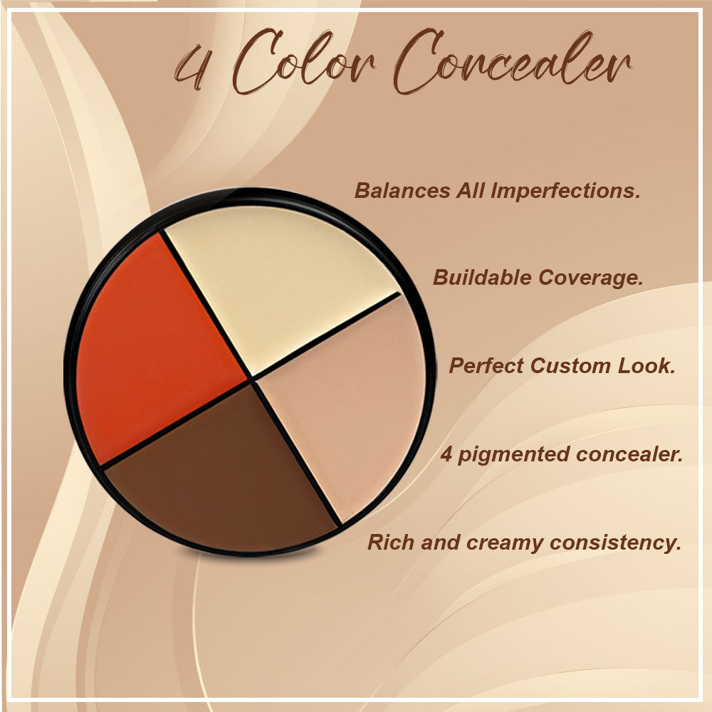 4 Color Concealer