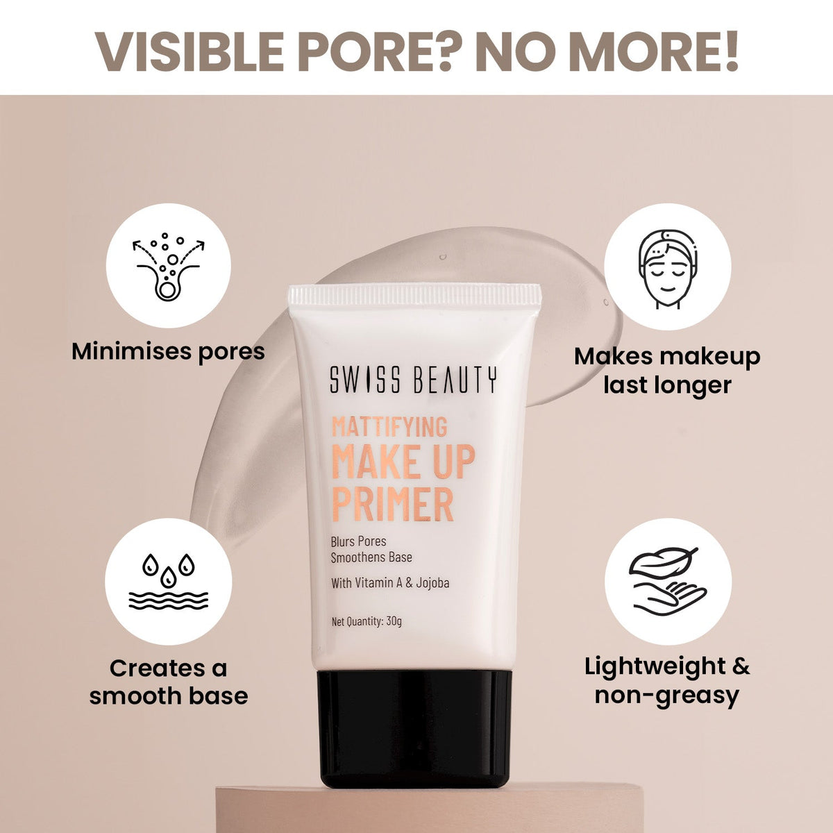 Oil Free Long Lasting Make-up Primer
