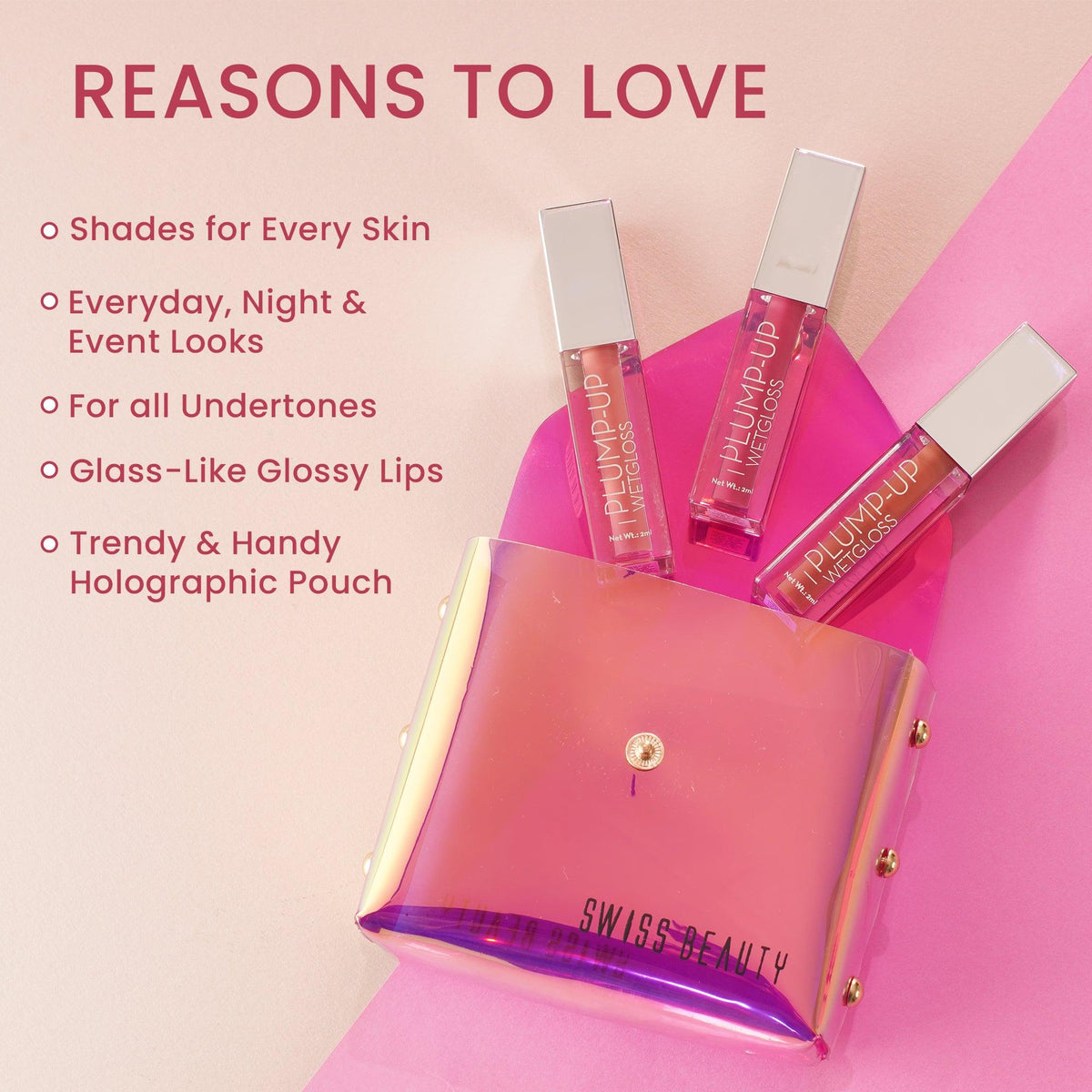 Everyday Lip Gloss Trio Makeup Kit
