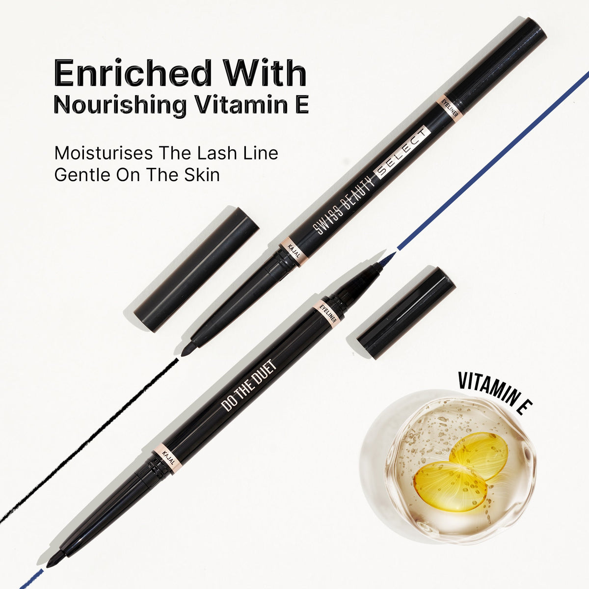 Select Do The Duet Kajal + Eyeliner