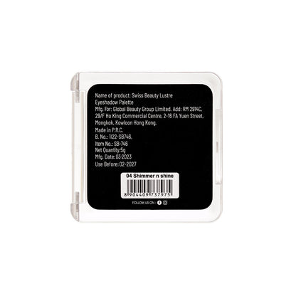 Lustre Eyeshadow Palette