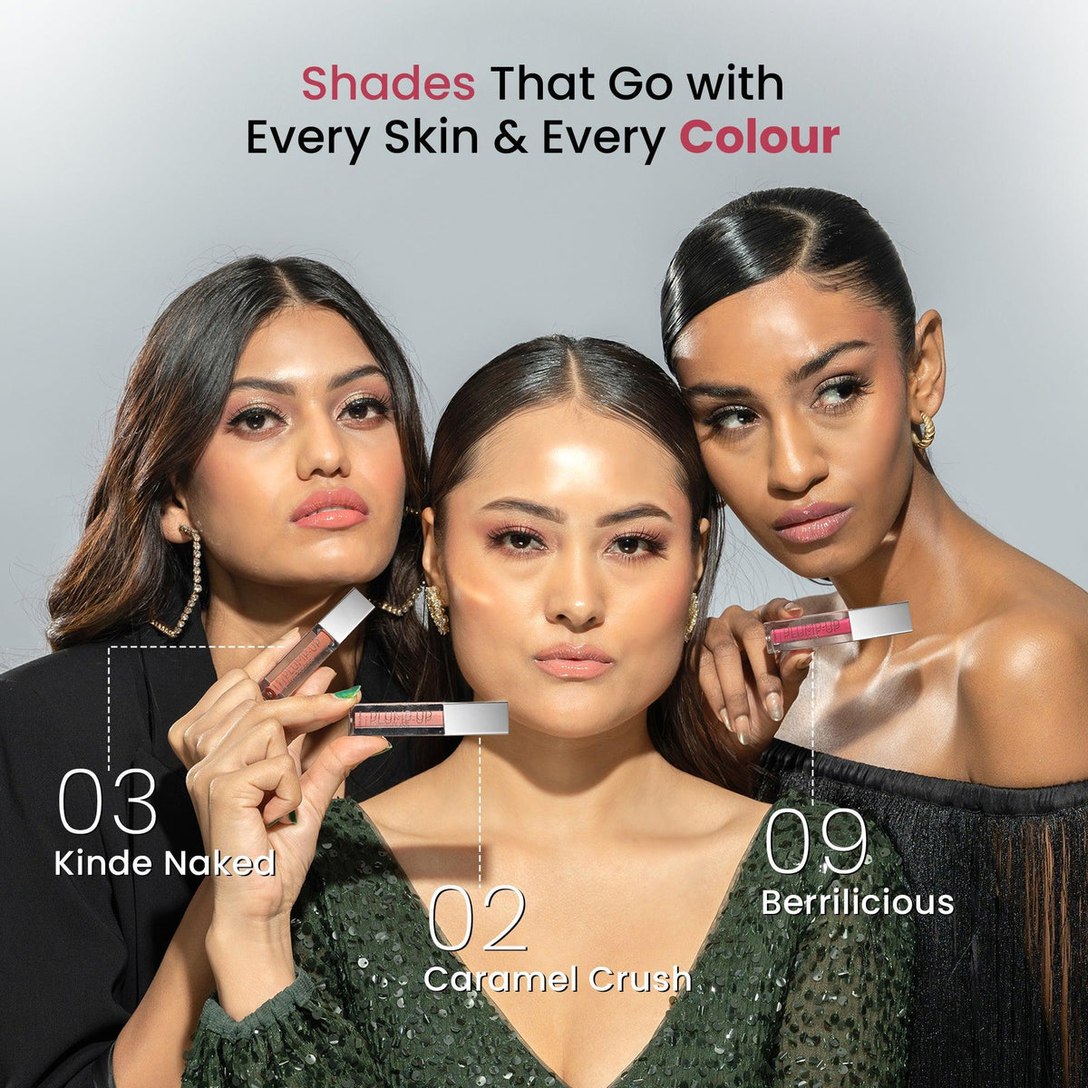 Everyday Lip Gloss Trio Makeup Kit