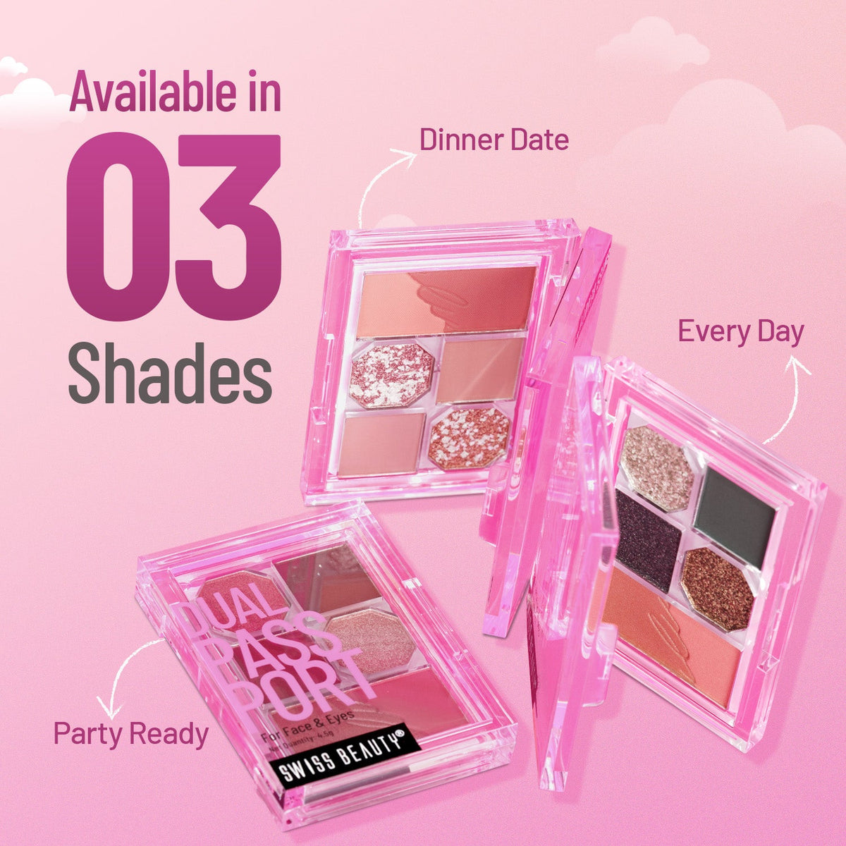 Dual Passport Face & Eye Palette