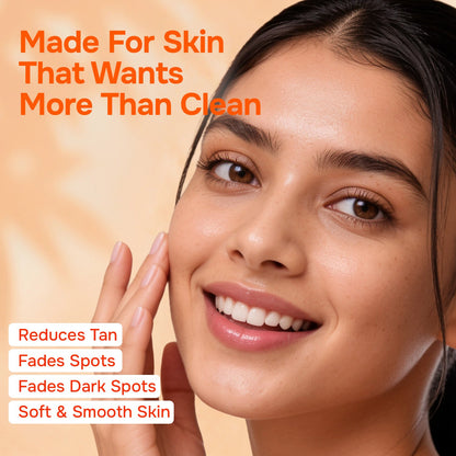 Care Juicy Glow Face Wash  Papaya + Alpha Arbutin