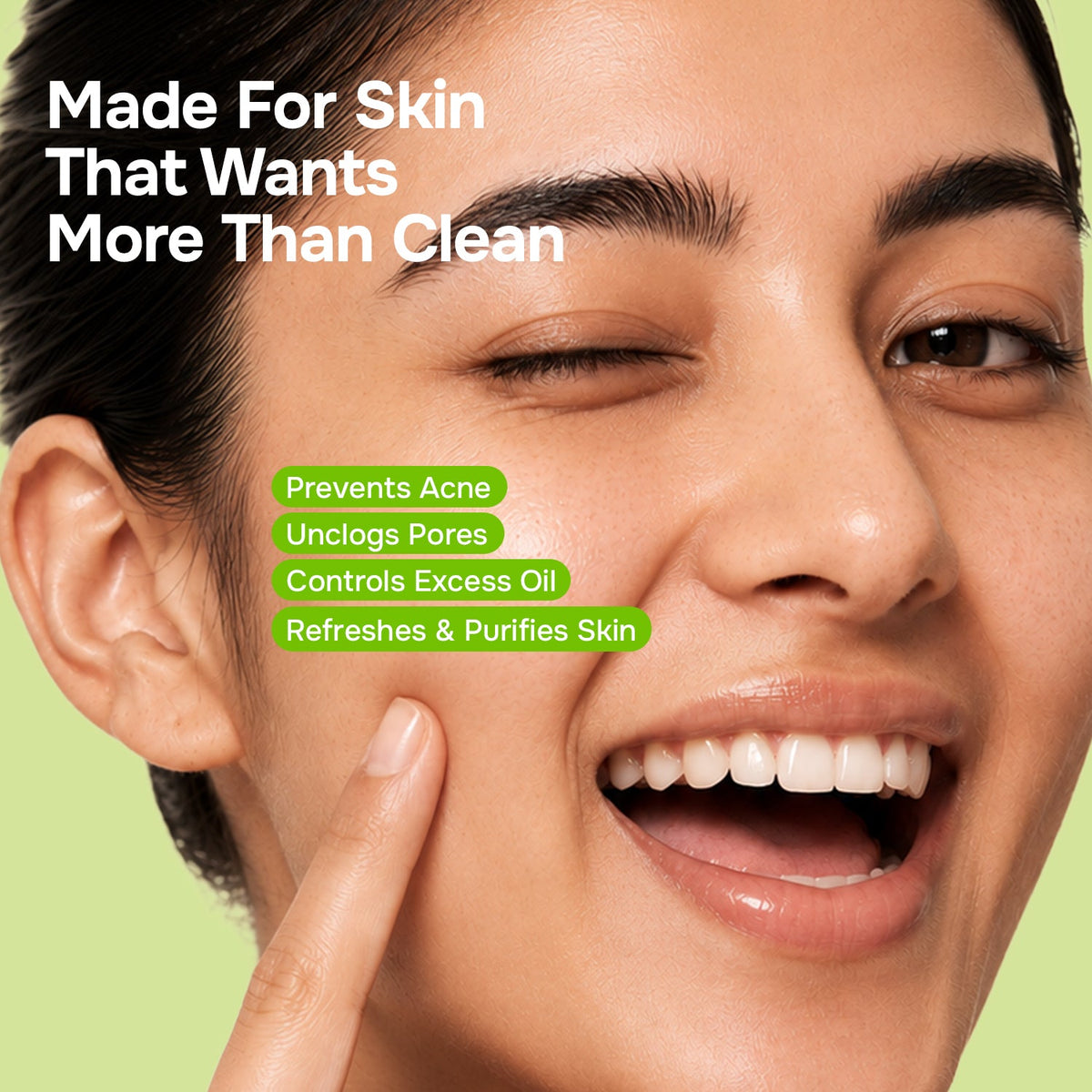 Care Juicy Glow Face Wash  Tea Tree + Salicylic Acid