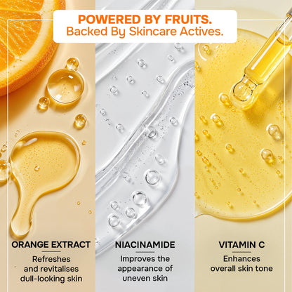 Care Juicy Glow Face Wash  Orange Peel + Niacinamide
