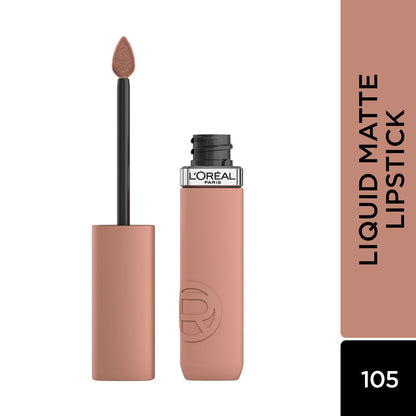 L'Oreal Paris Infallible Matte Resistance Liquid Lipstick, Breakfast in Bed 105, 5 ml