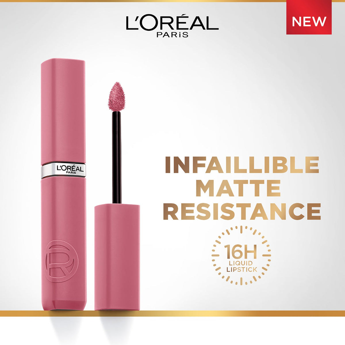 L'Oreal Paris Infallible Matte Resistance Liquid Lipstick, Road Tripping 240, 5 ml