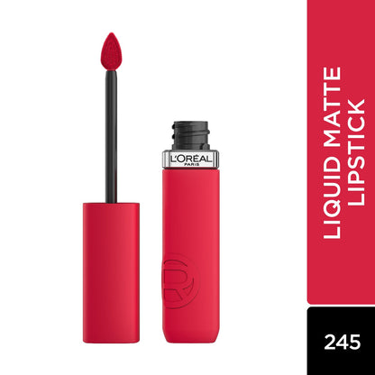 L'Oreal Paris Infallible Matte Resistance Liquid Lipstick, French Kiss 245, 5 ml