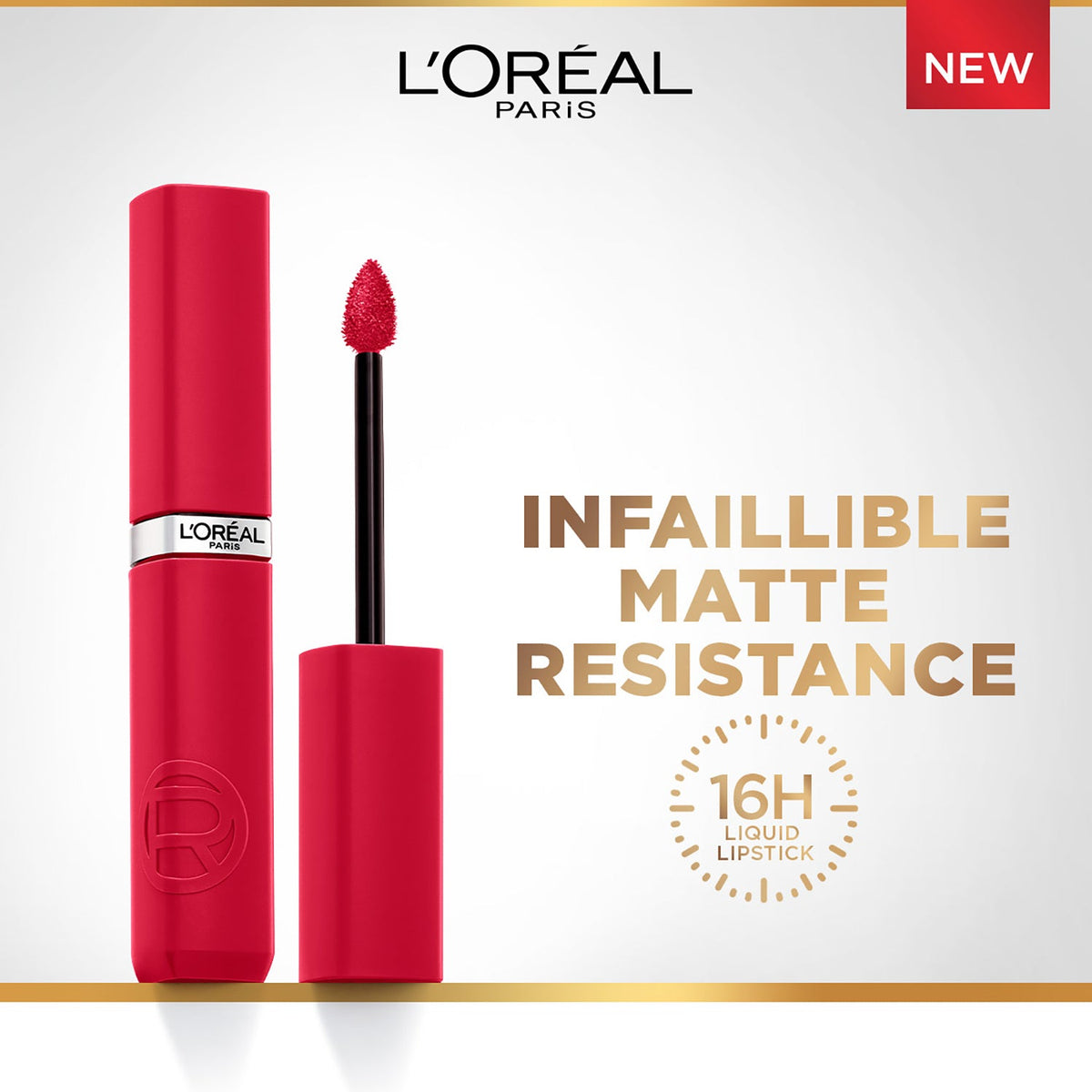 L'Oreal Paris Infallible Matte Resistance Liquid Lipstick, French Kiss 245, 5 ml