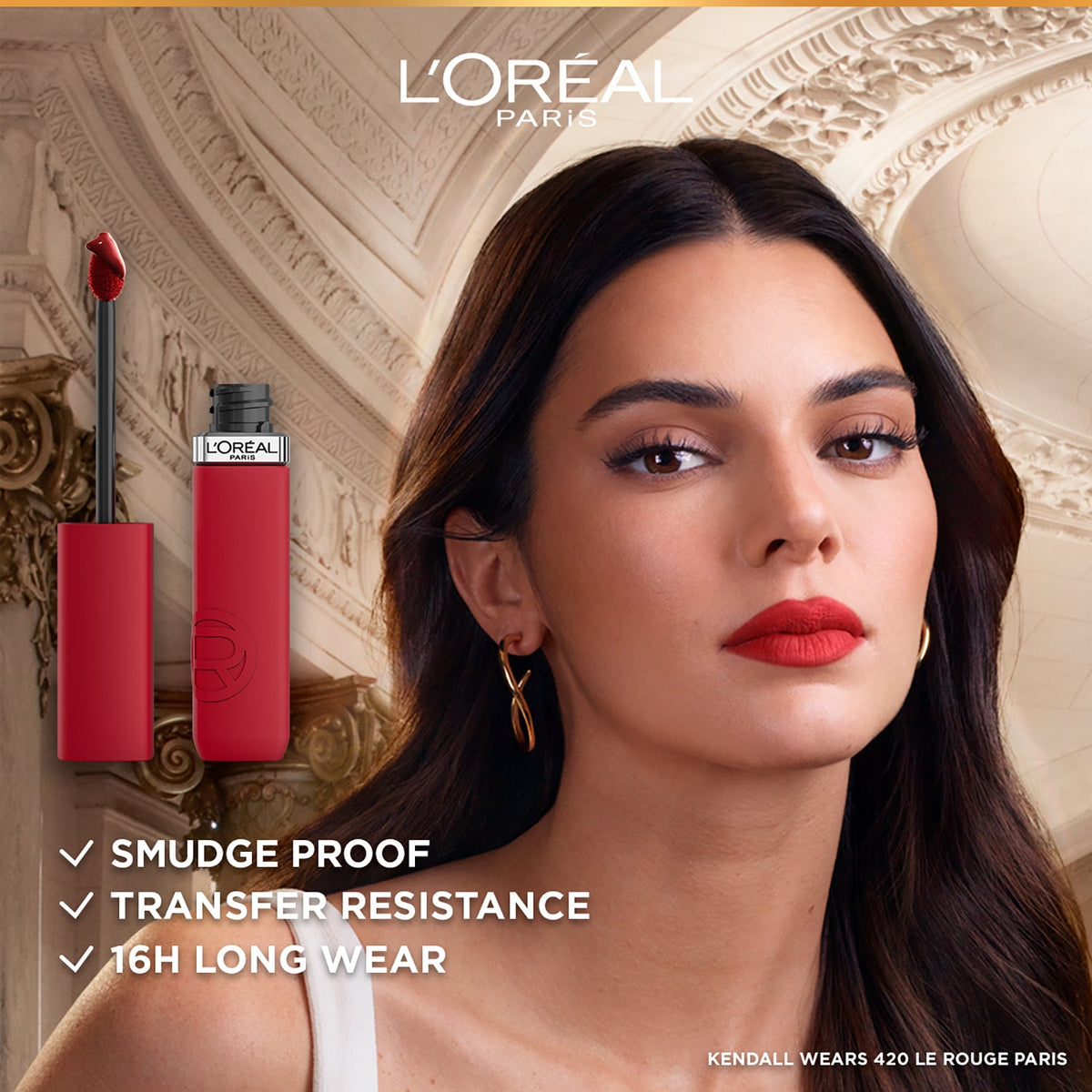 L'Oreal Paris Infallible Matte Resistance Liquid Lipstick, French Kiss 245, 5 ml