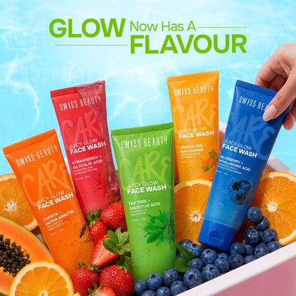 Care Juicy Glow Face Wash  Tea Tree + Salicylic Acid