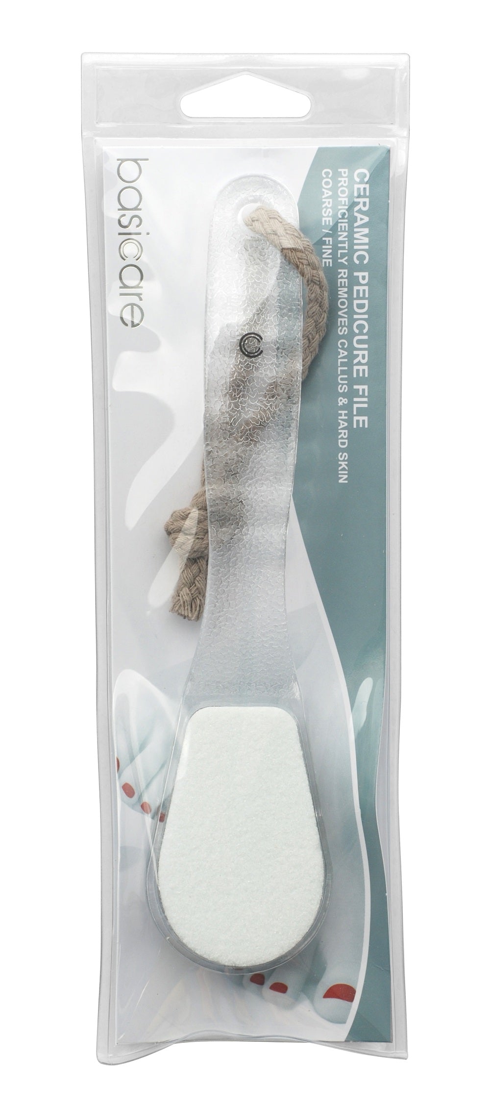 Basicare Pedicure File - Ceramic Stone With Silicone Carbide