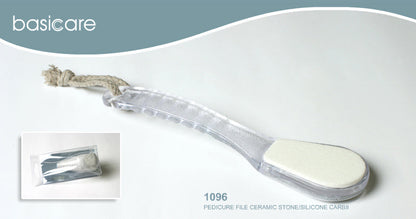 Basicare Pedicure File - Ceramic Stone With Silicone Carbide