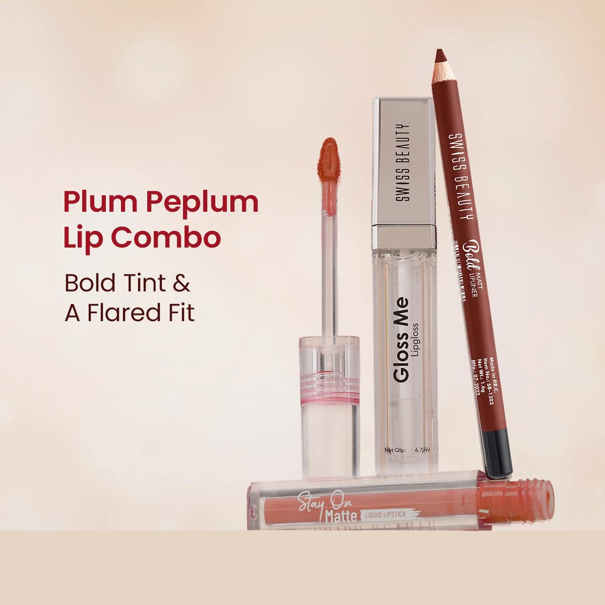 Plum Peplum Lip Combo