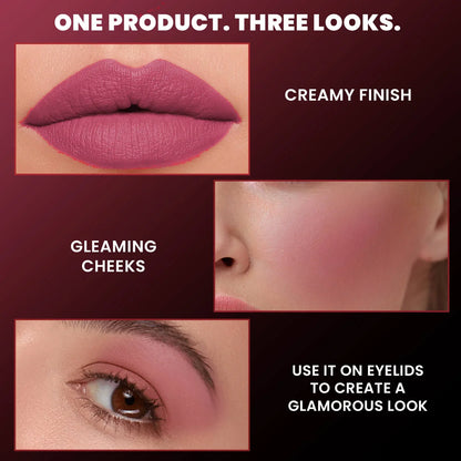 Jaquline USA Pout Perfect Lip Souffle Frosted Petal 02