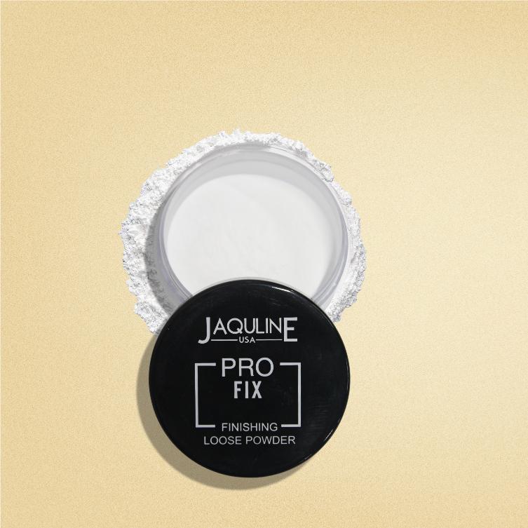 JAQULINE USA Pro Fix Finishing Loose Powder | Oil Control Matte Finish | Blurs Pores & Sets Makeup | Lightweight, Long Lastin