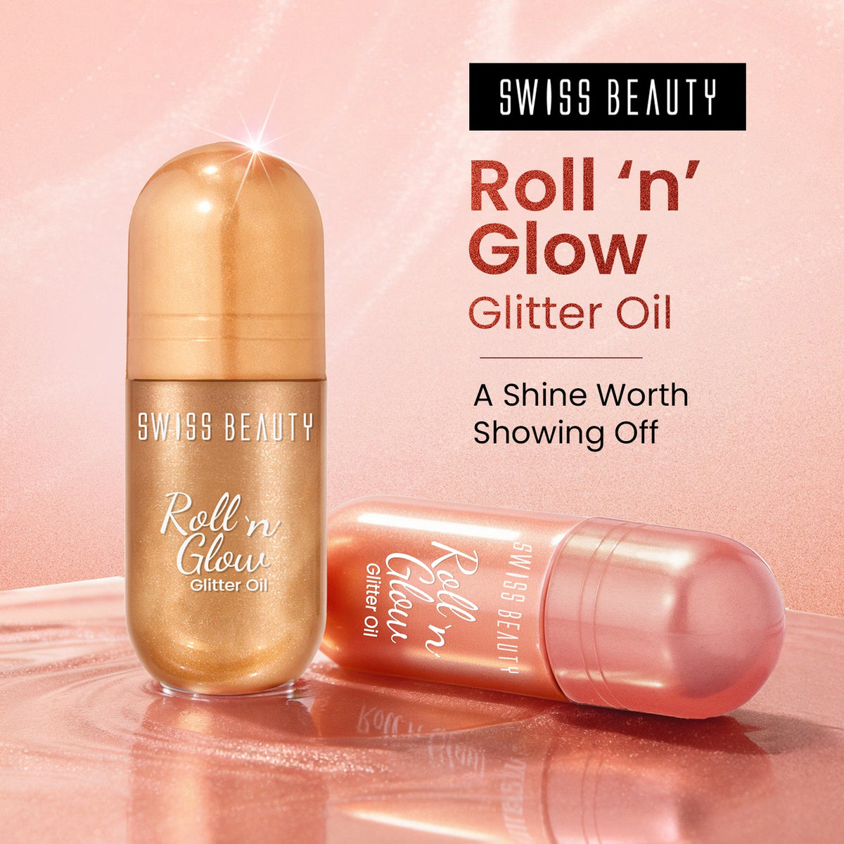 Roll 'n' Glow Glitter Oil