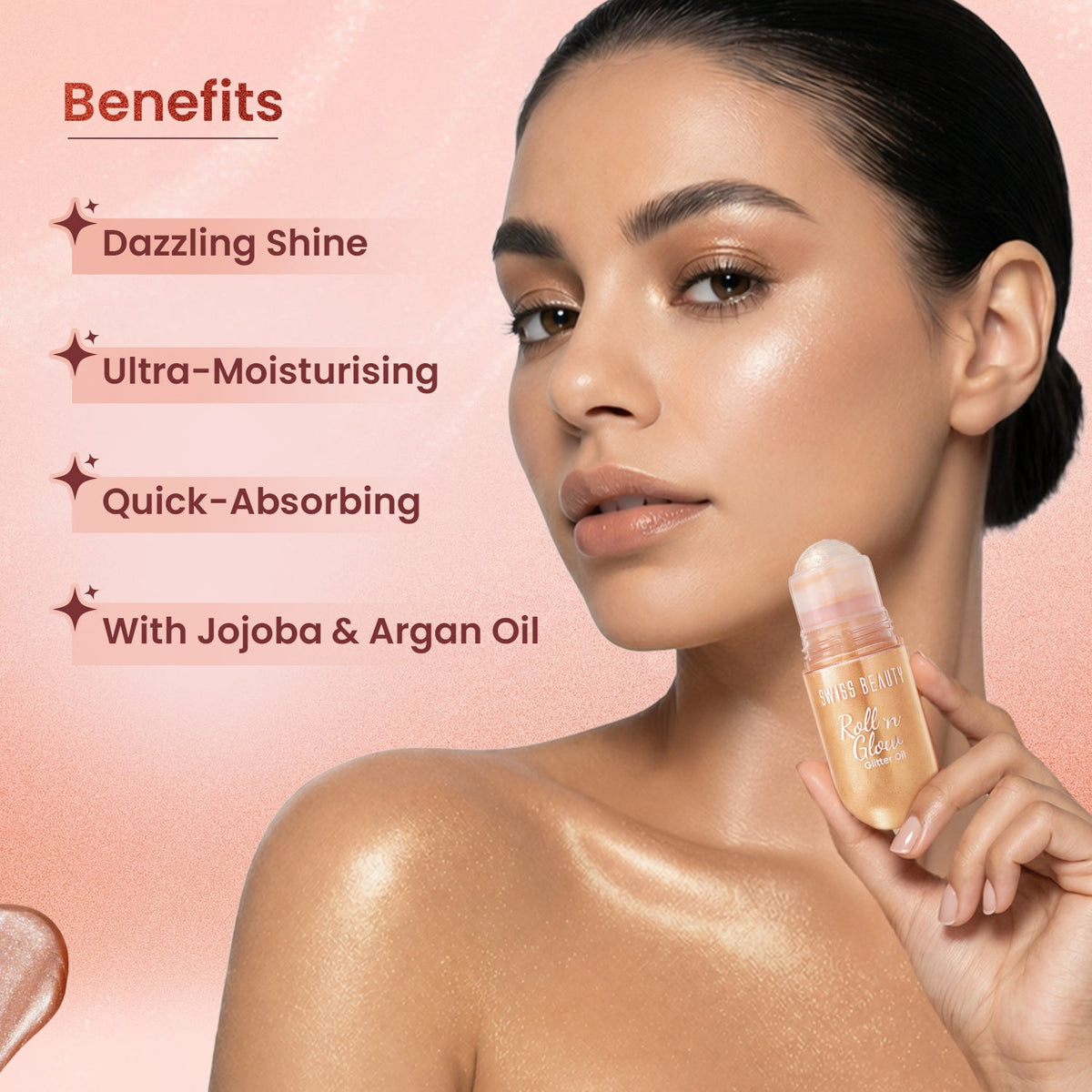 Roll 'n' Glow Glitter Oil