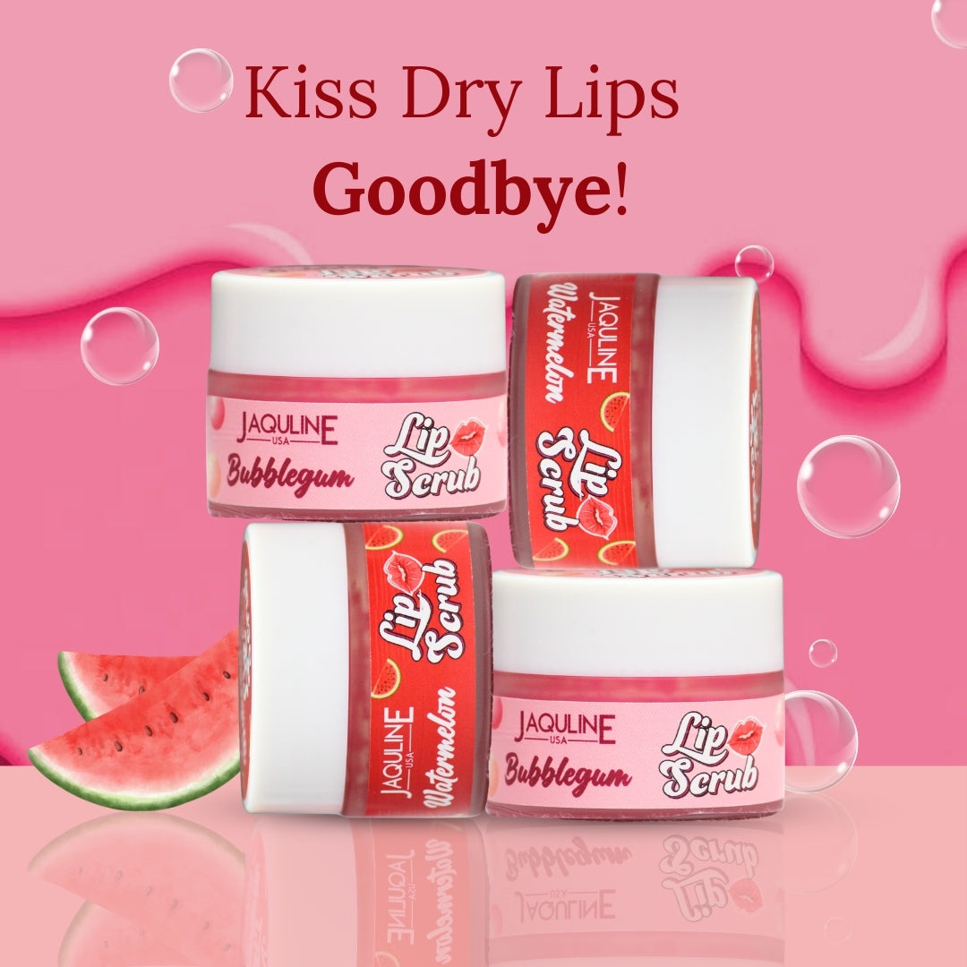 Jaquline USA Watermelon Lip Scrub |Provides Deep Hydration |Exfoliates Dead Skin |Plumping & Hydration| Repair & Restores Lip