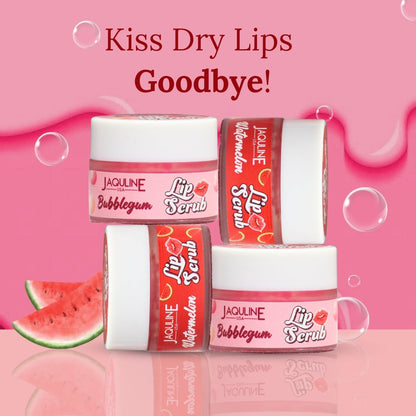 Jaquline USA Watermelon Lip Scrub |Provides Deep Hydration |Exfoliates Dead Skin |Plumping & Hydration| Repair & Restores Lip