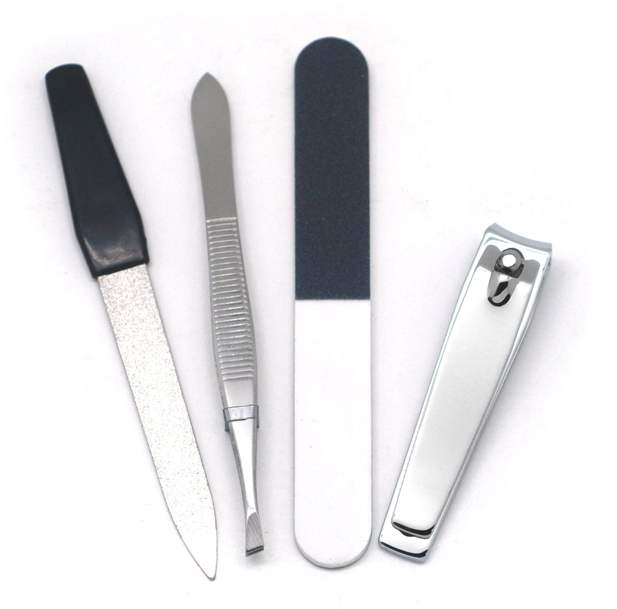 Basicare Manicure Set 4Pcs With Pouch