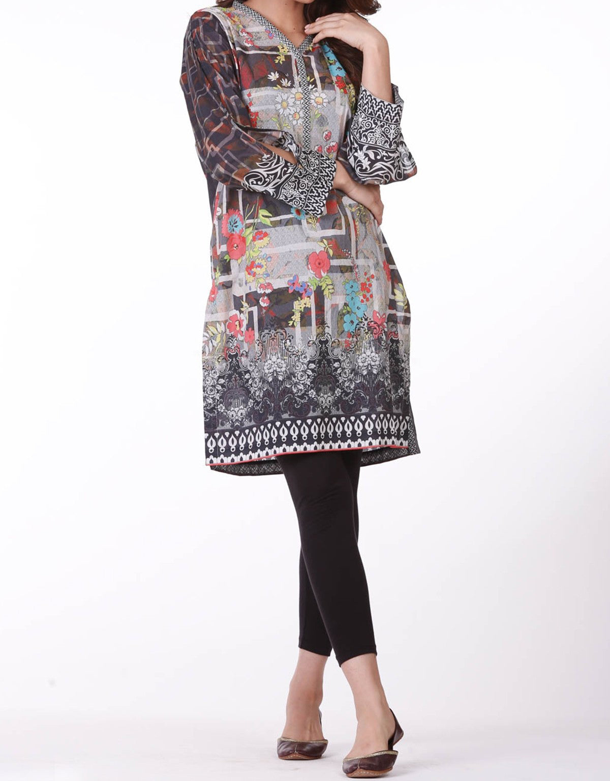 Komal's WDL-107 Digital Printed Kurti