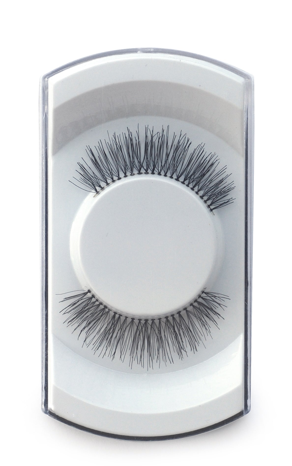 Stying Eyelashes With Latex Glue, Nature Hair