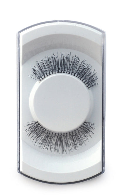 Stying Eyelashes With Latex Glue, Nature Hair