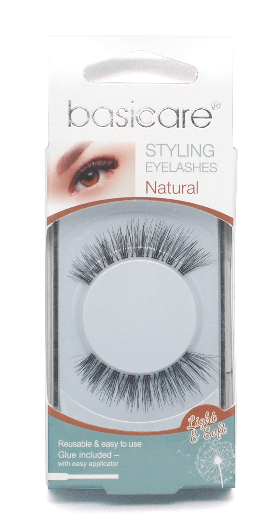 Stying Eyelashes With Latex Glue,Nature Hair