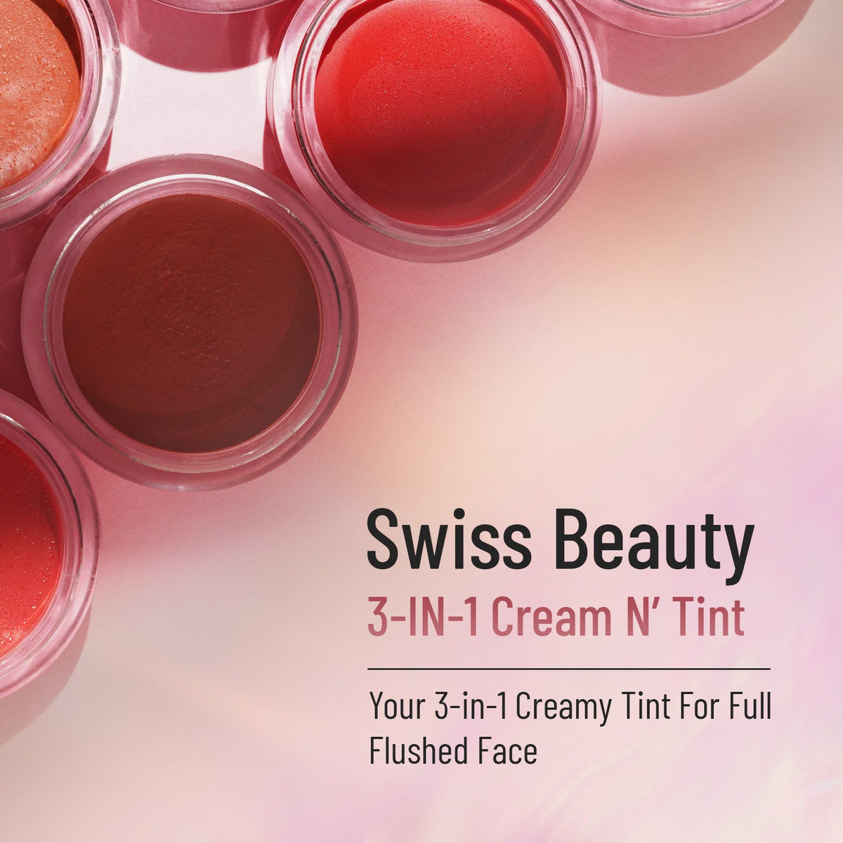3-in-1 Lip and Cheek Cream N' Tint