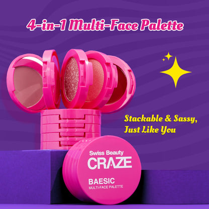 Craze Baesic Multi-face Palette