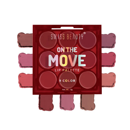 On The Move Lip Palette