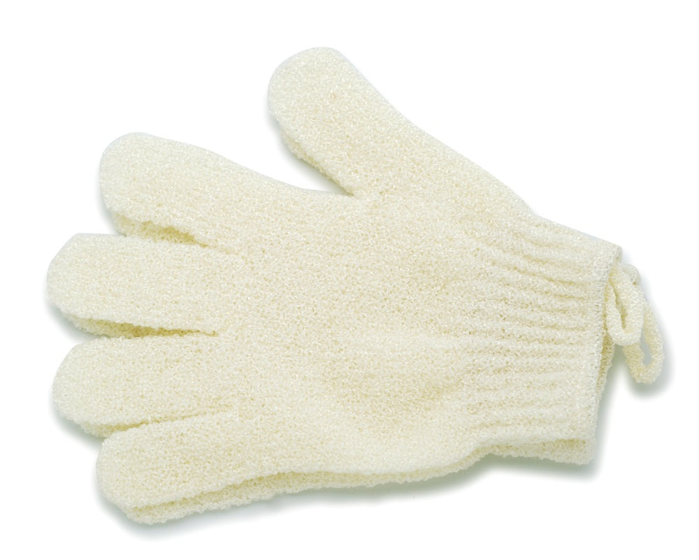 Basicare Exfoliating Gloves-Flax